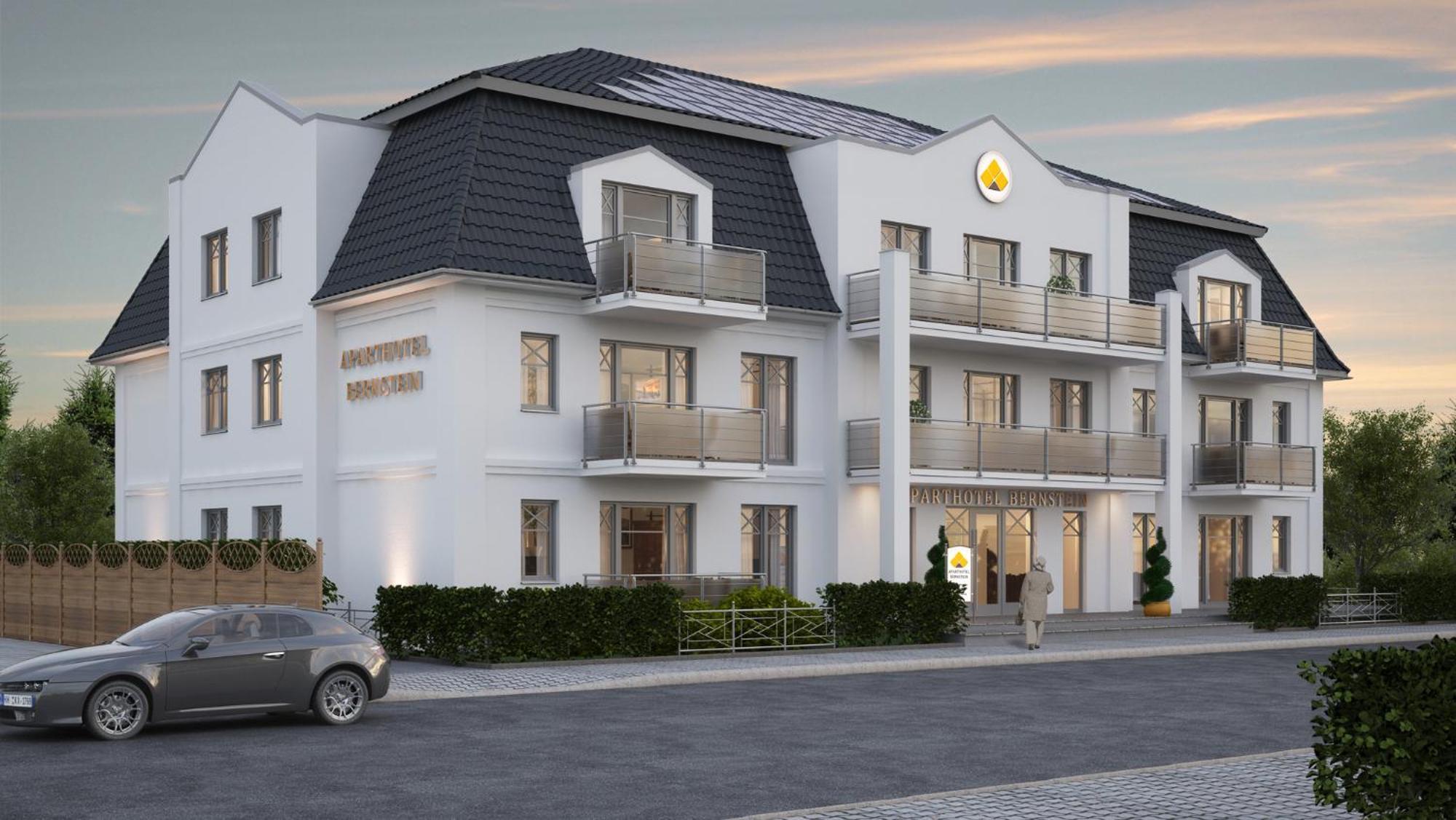 Aparthotel Bernstein Büsum Buitenkant foto